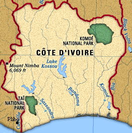 Snavs stole Temmelig Ebola Cote d'Ivoire Outbreaks